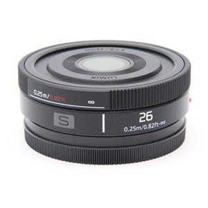 新品)Panasonic (パナソニック) LUMIX S 26mm F8 S-R26（商品ID