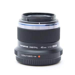 新品)OLYMPUS (オリンパス) M.ZUIKO DIGITAL 45mm F1.8 ブラック