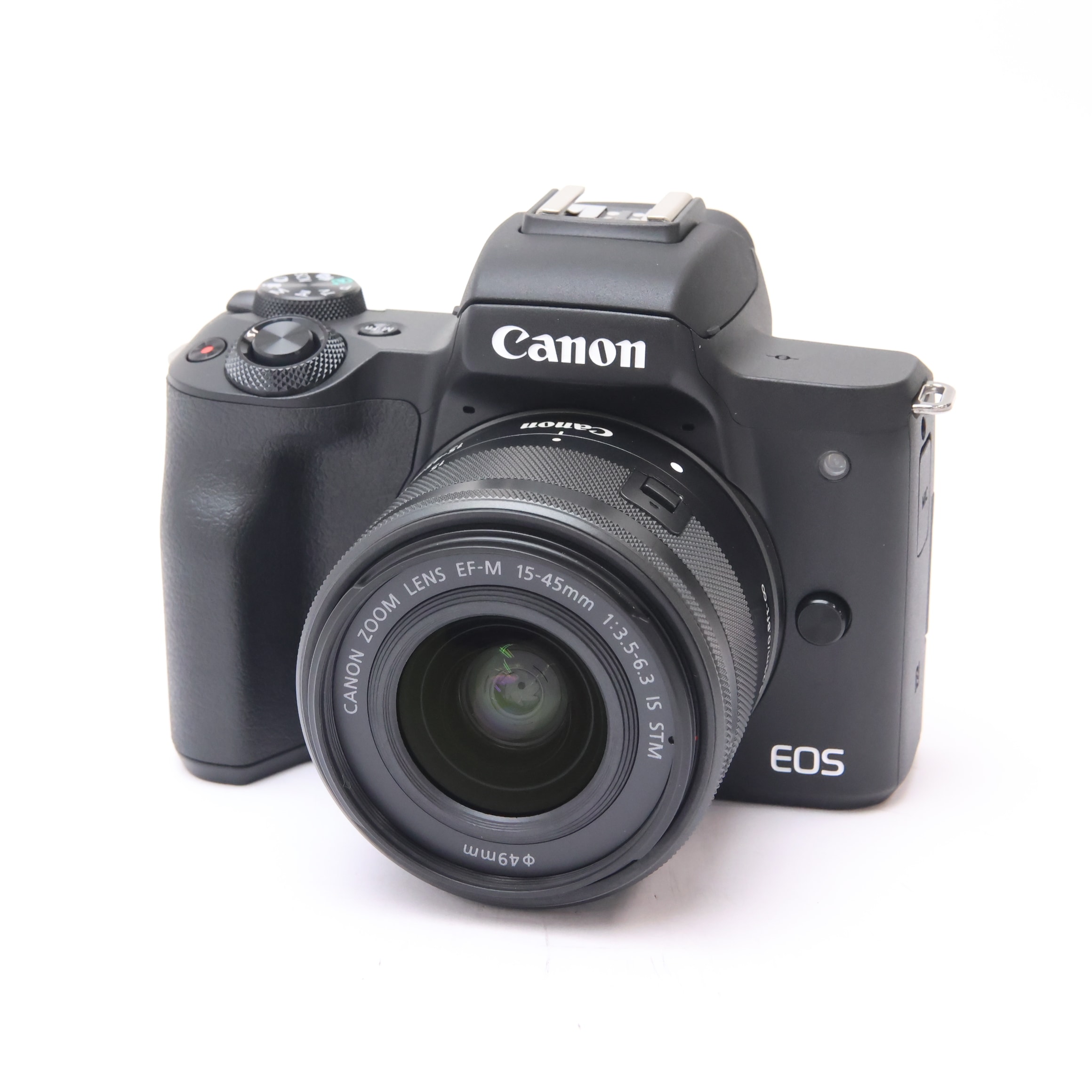 中古)Canon (キヤノン) EOS Kiss M EF-M15-45 IS STM レンズキット