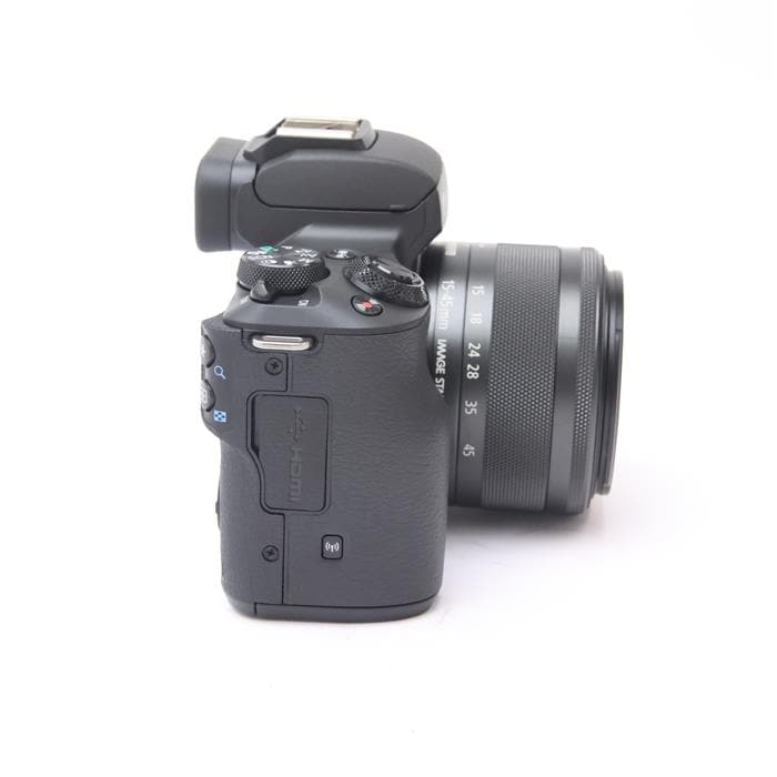 中古)Canon (キヤノン) EOS Kiss M EF-M15-45 IS STM レンズキット