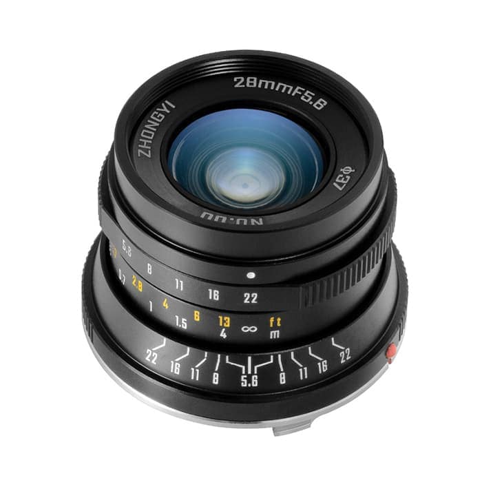 中一光学 TOURIST 28mm F5.6 [ブラック]ライカM用 新品)中一光学 TOURIST 28mm F5.6 (ライカM用) ブラック（商品ID