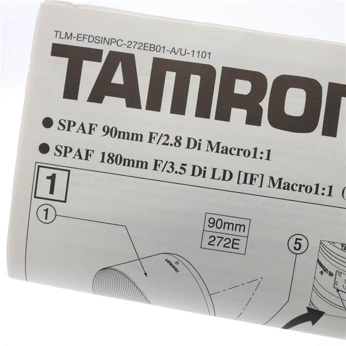 中古)TAMRON (タムロン) SP 90mm F2.8 Di Macro 1:1/Model 272EP