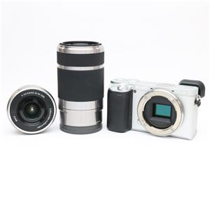 SONY α6400 ダブルズームレンズキット ILCE-6400Y シルバー」の商品