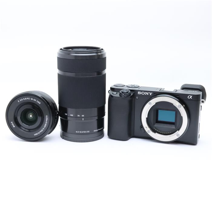 中古)SONY (ソニー) α6100 ダブルズームレンズキット ILCE-6100Y B