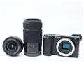 中古)SONY (ソニー) α6100 ダブルズームレンズキット ILCE-6100Y B