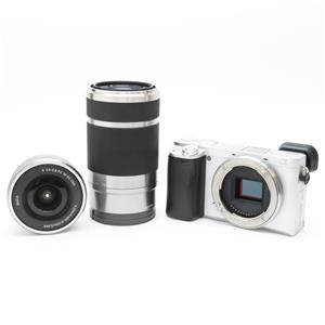 SONY α6400 ダブルズームレンズキット ILCE-6400Y シルバー」の商品