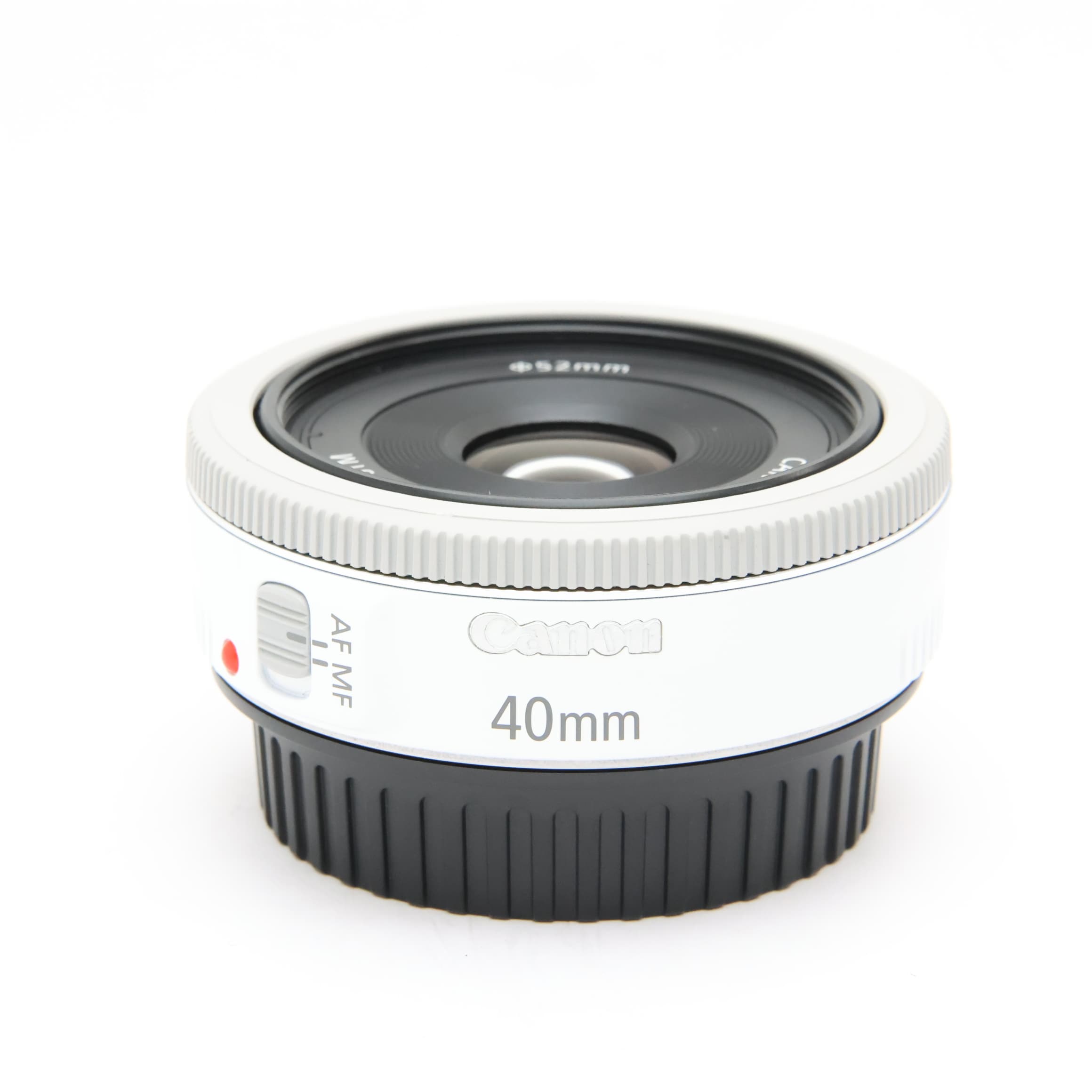 中古)Canon (キヤノン) EF40mm F2.8 STM ホワイト（商品ID 