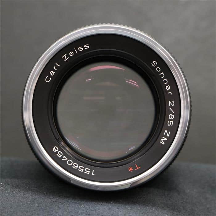 カールツァイス 85mm ZM 美品元箱付き 中古)Carl Zeiss (カールツァイス) Sonnar T* 85mm F2 ZM（商品ID
