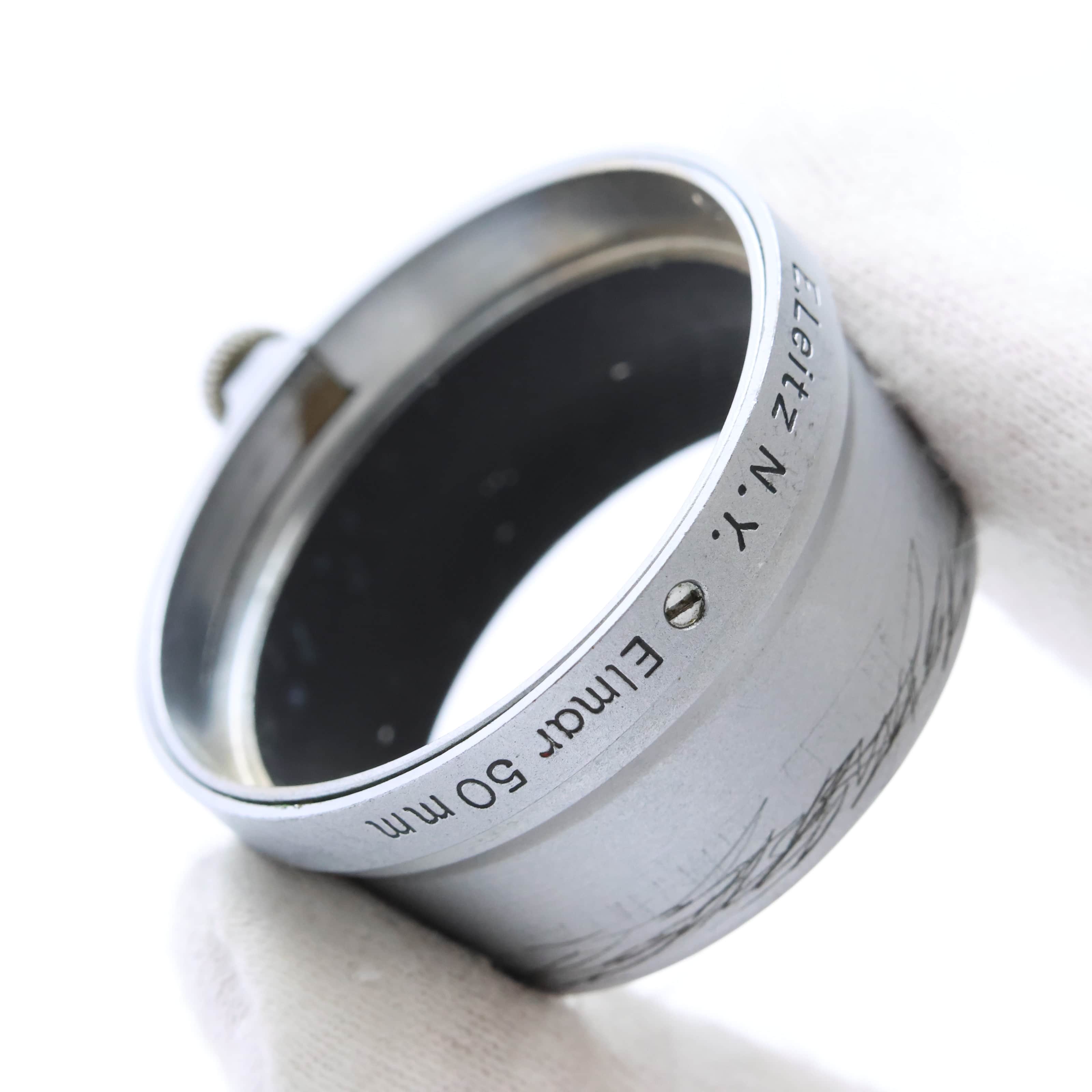 中古)Leica (ライカ) FOOKH エルマー35/50mm F3.5用フード（E.Leitz