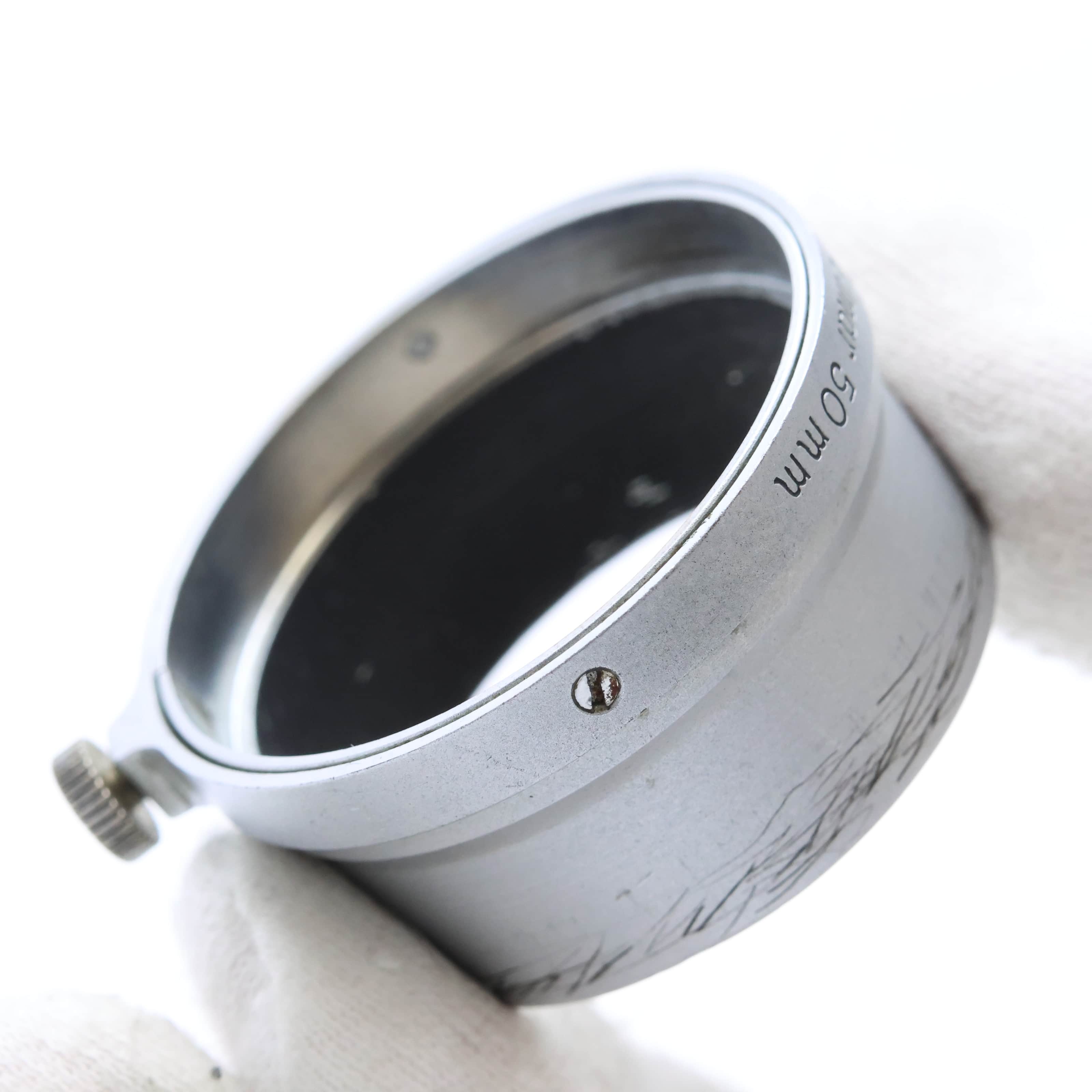 中古)Leica (ライカ) FOOKH エルマー35/50mm F3.5用フード（E.Leitz