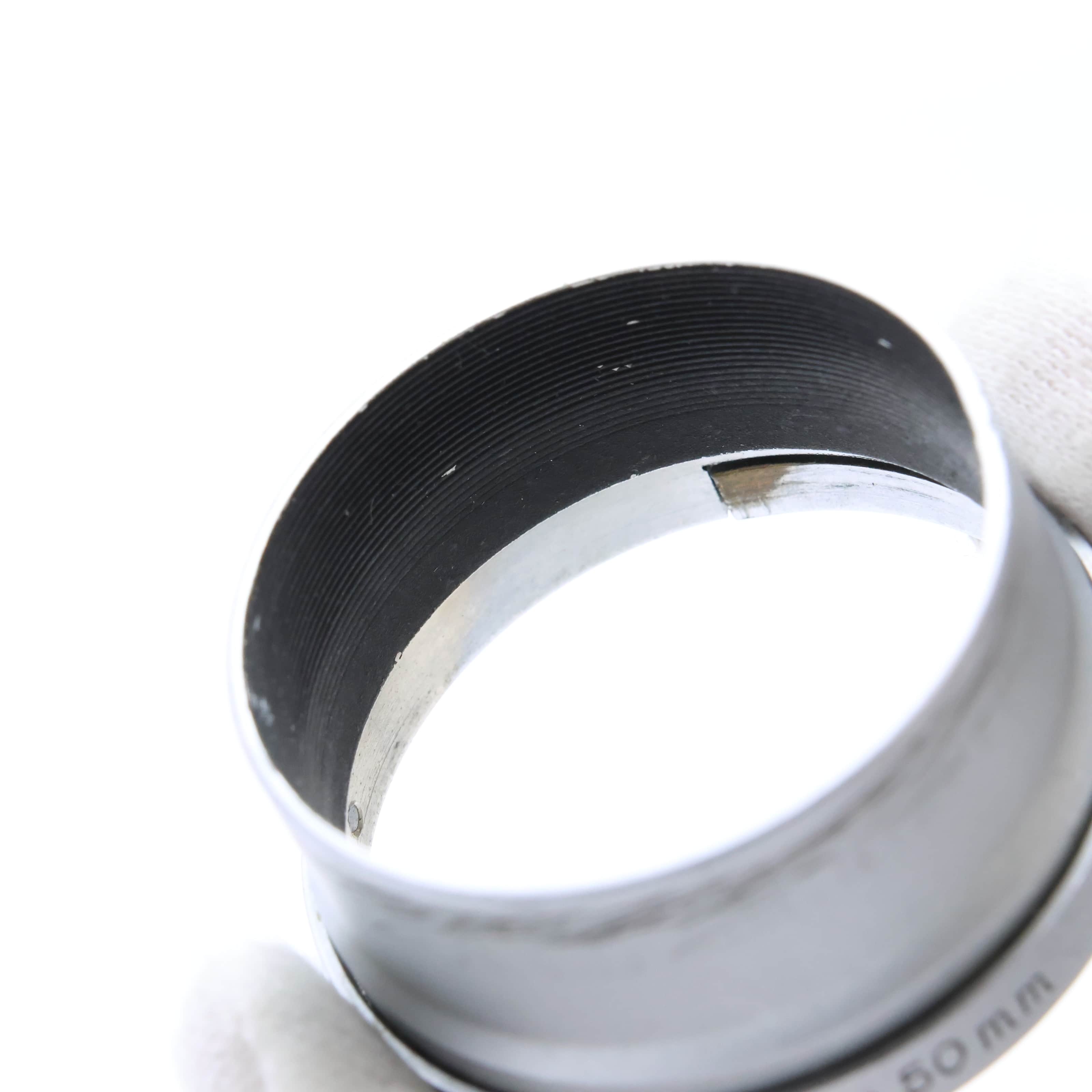 中古)Leica (ライカ) FOOKH エルマー35/50mm F3.5用フード（E.Leitz