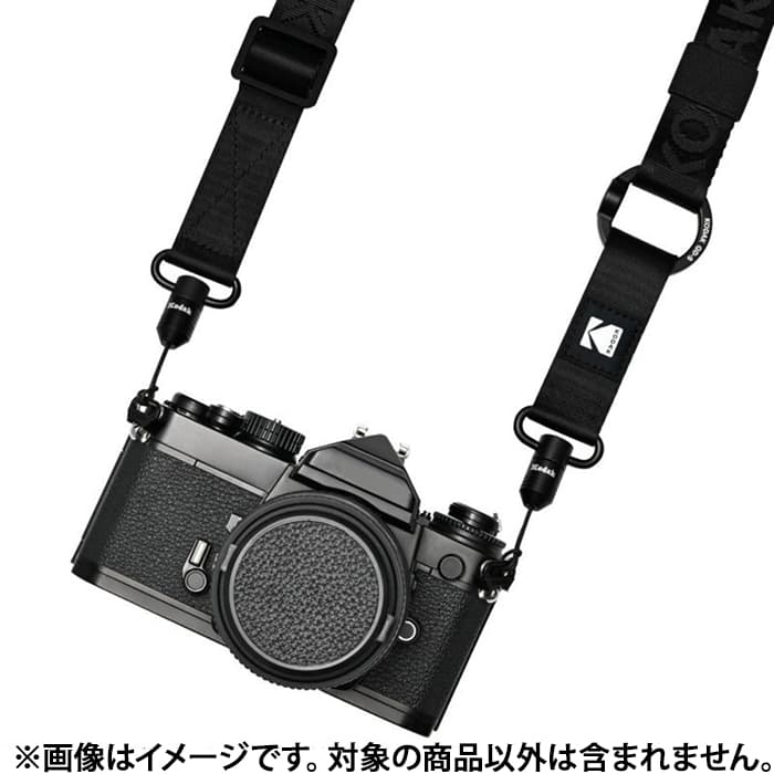 新品)Kodak (コダック) マルチカメラストラップ RK0401 ブラック（商品