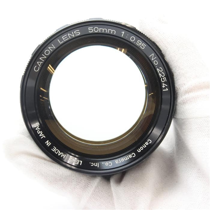 ★希少・美品★ Canon Lens 50mm F0.95 超大口径レンズ 最高に明るい魅惑の超大口径レンズ】Canon 50mm F0.95 Canon 7用