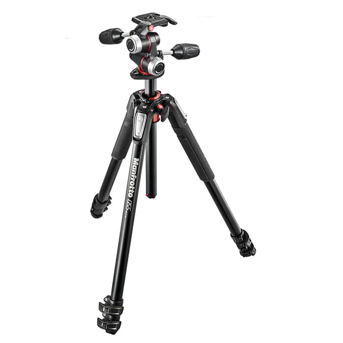 新品)Manfrotto (マンフロット) 055プロアルミニウム三脚3段+RC2