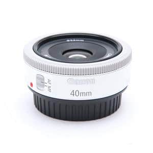 美品！キャノン Canon EF 40mm F2.8 STM☆希少ホワイト！