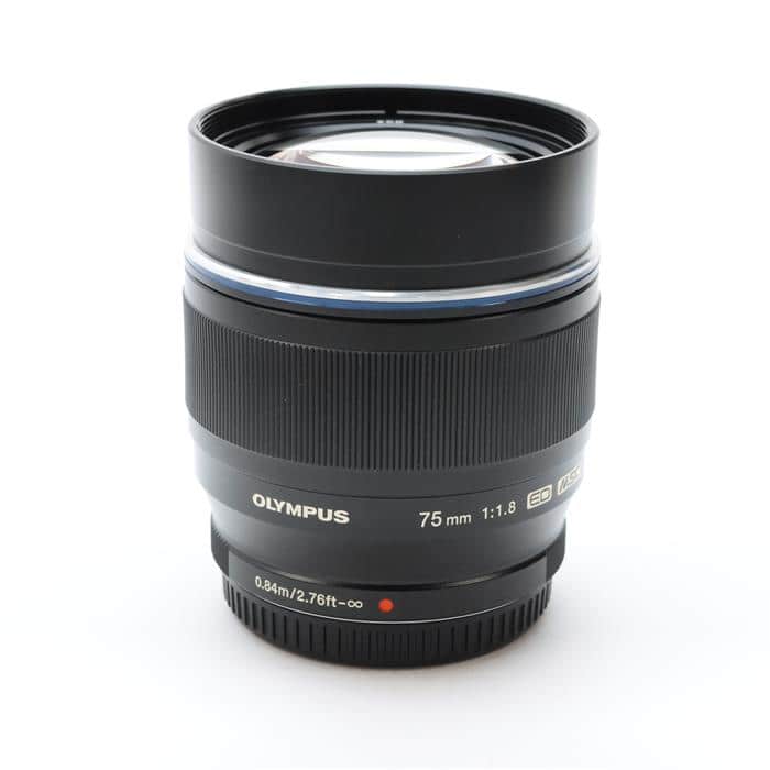 中古)OLYMPUS (オリンパス) M.ZUIKO DIGITAL ED 75mm F1.8 ブラック 