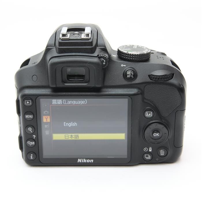 美品 ニコン D3300　デジタル ボディ ショット枚数　16312枚　M312 中古)Nikon (ニコン) D3300 ボディ ブラック（商品ID