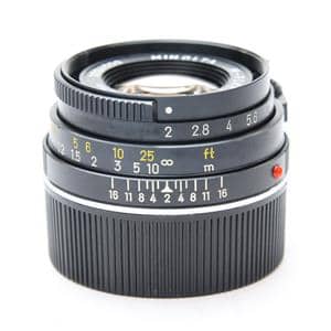 MINOLTA (ミノルタ) Mロッコール M40mm F2 (CL用) *距離計連動カムが