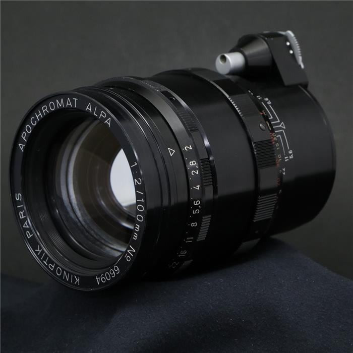 ALPA (アルパ) KINOPTIK APOCHROMAT 100mm F2 (ALPAマウント) 後期型 オールブラック