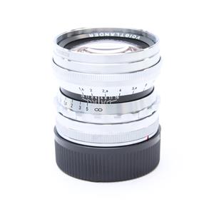 Voigtlander (フォクトレンダー) 50mmビューファインダー シルバー」の