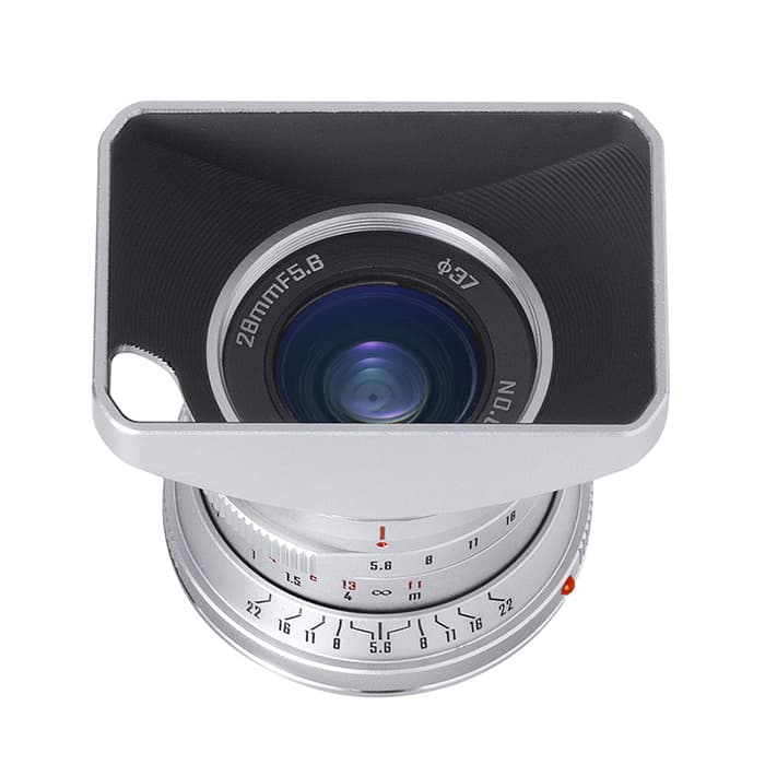 新品)中一光学 TOURIST 28mm F5.6 (ライカM用) シルバー（商品ID