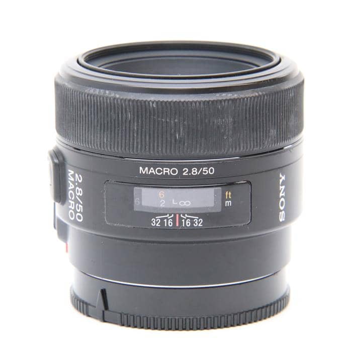 中古)SONY (ソニー) 50mm F2.8マクロ SAL50M28(ソニーA用)（商品ID 