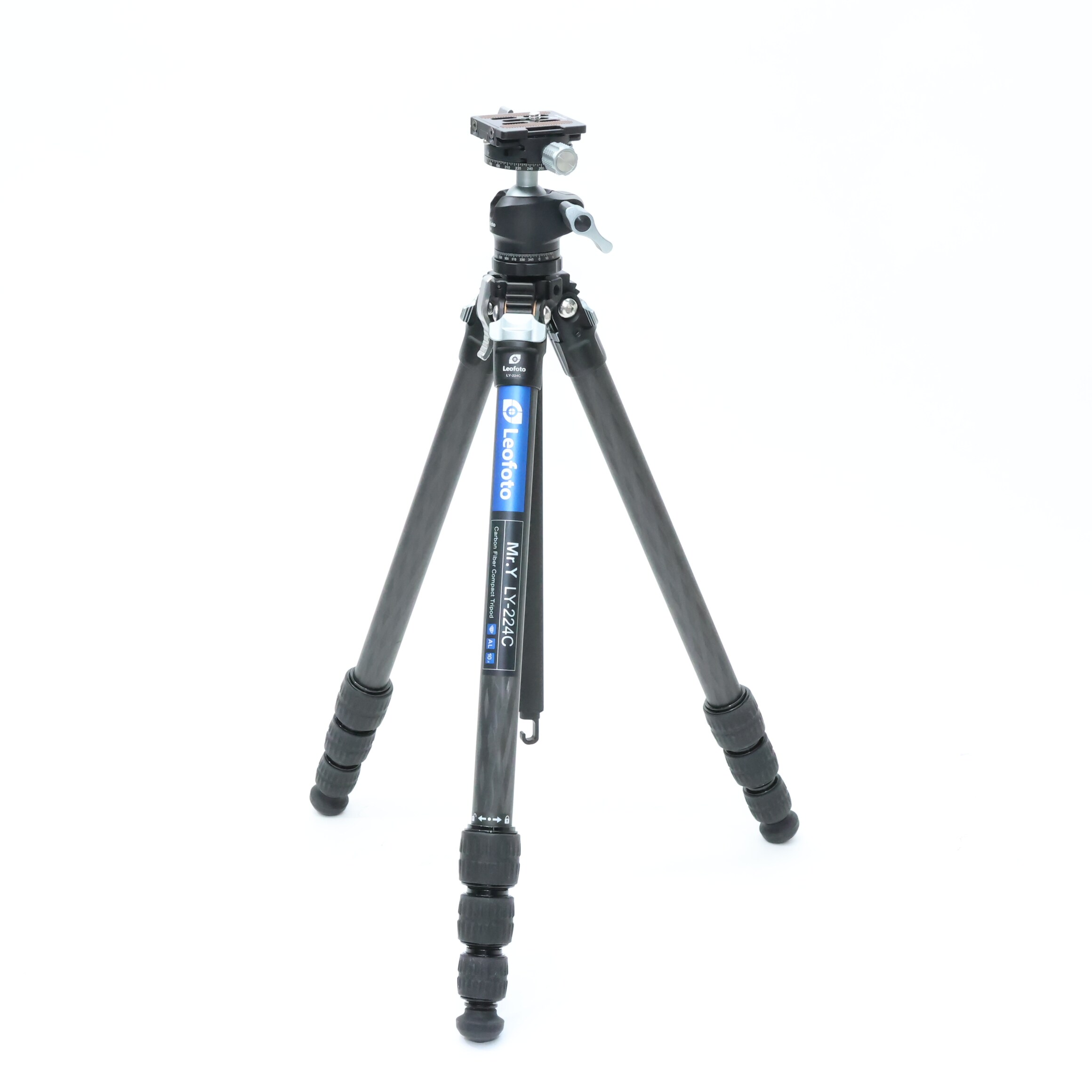 LEOFOTO LY-224C+LH-25R カーボン三脚 (ブラック) 【公式通販】