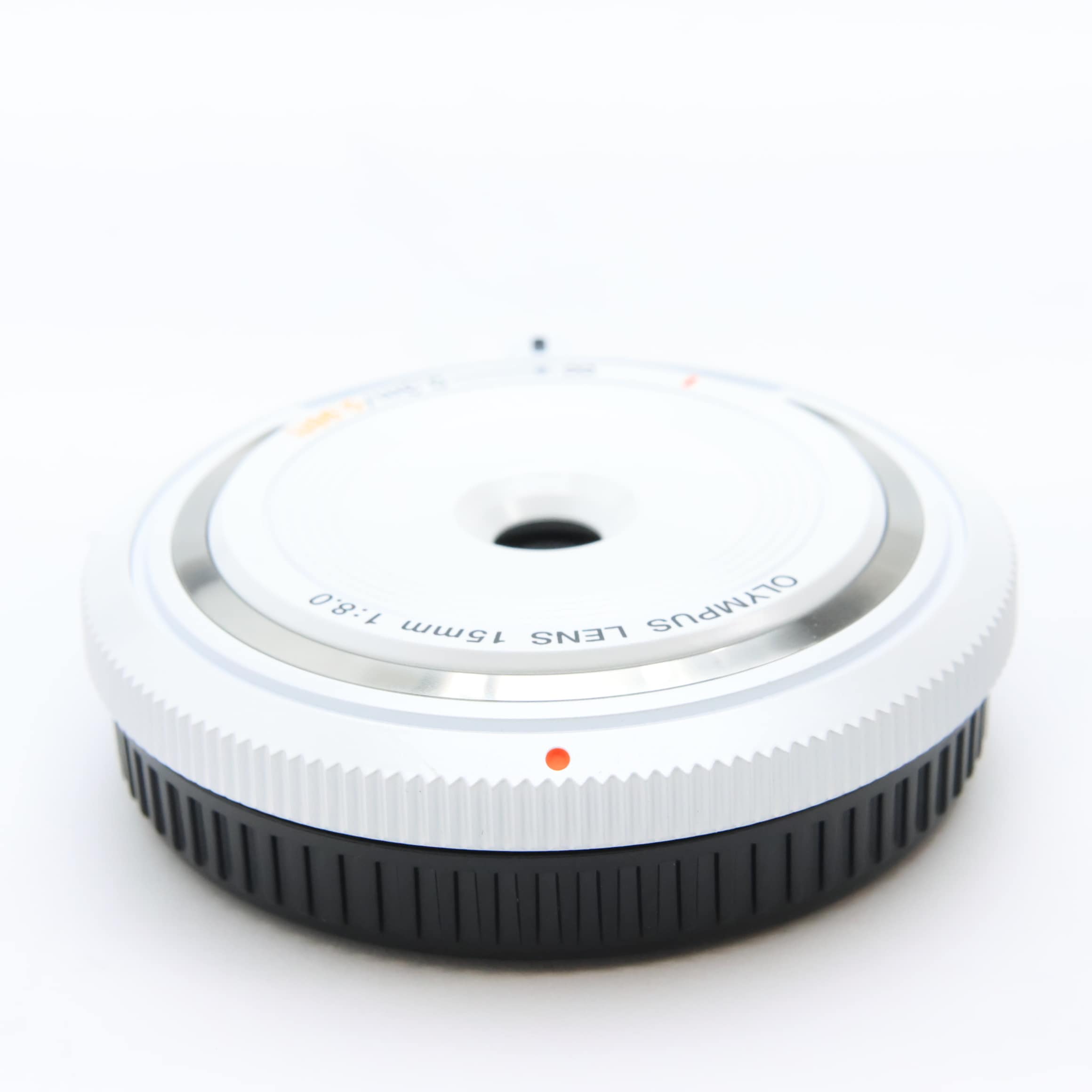 BCL-1580 15mm オリンパス ボディキャップレンズ F8 OLYMPUS ホワイト