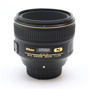 新品)Nikon (ニコン) AF-S NIKKOR 58mm F1.4G（商品ID：4960759028037