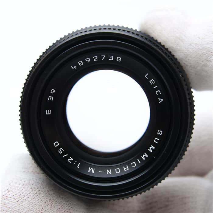 中古)Leica (ライカ) ズミクロン M50mm F2.0 レンズフード組込