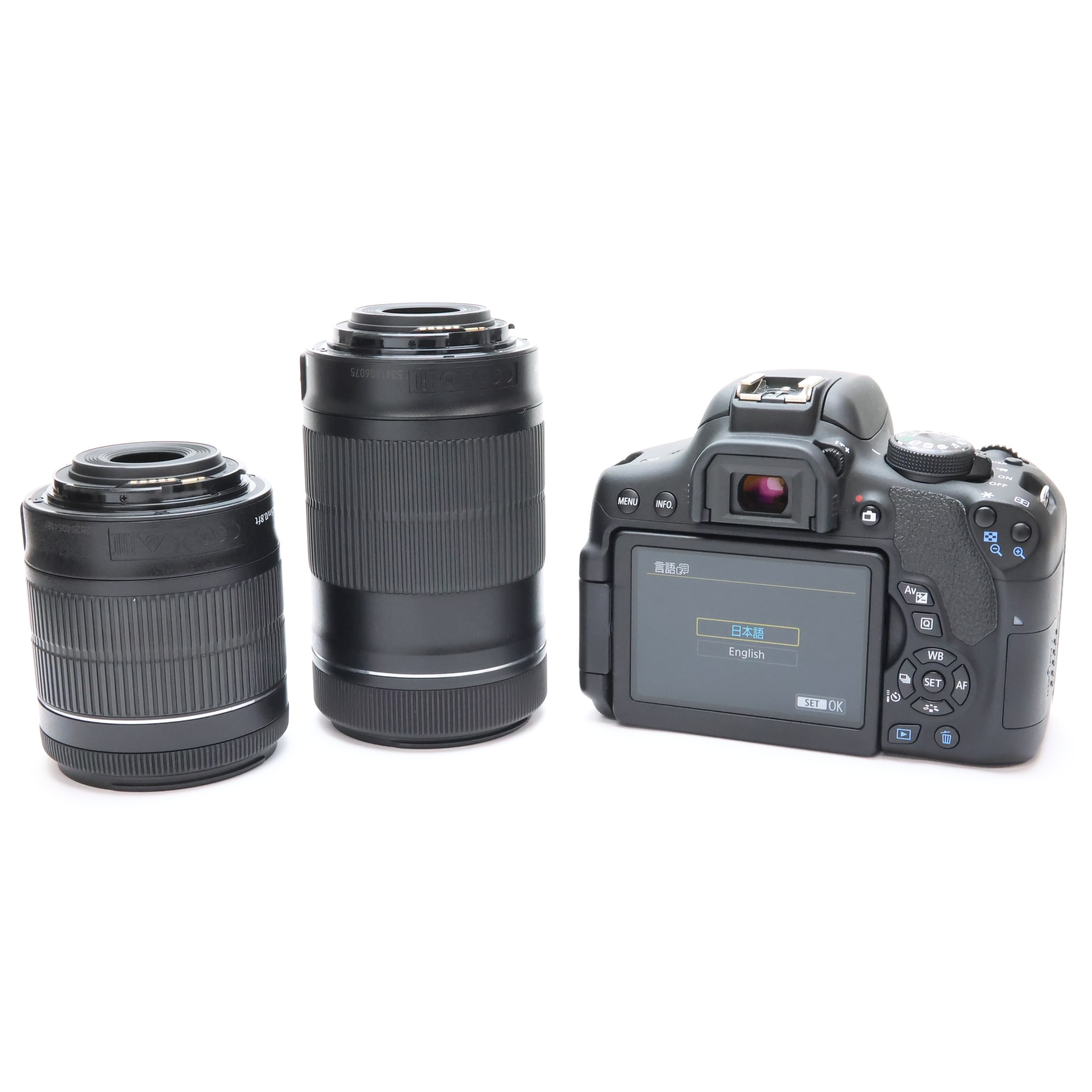 中古)Canon (キヤノン) EOS Kiss X8i ダブルズームキット（商品ID