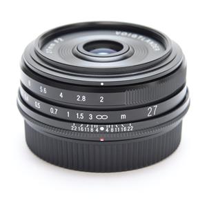 新品)Voigtlander (フォクトレンダー) ULTRON 27mm F2 X-mount（フジ