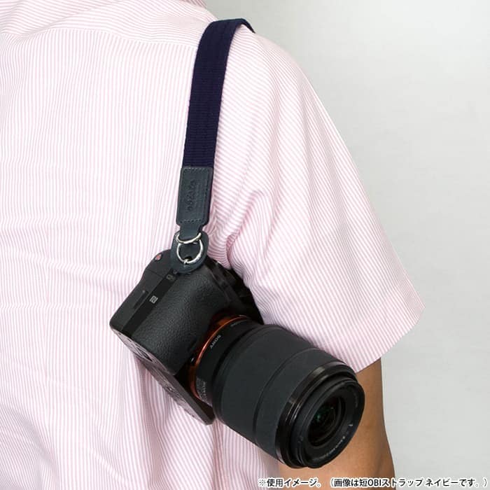新品)MAPCAMERA (マップカメラ) 短OBIストラップ ブラック（商品