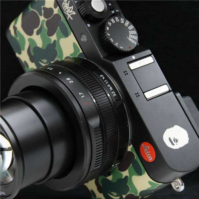 LEICA - LEICA D-LUX7 ブラック 美品 ライカジャパン点検済 中古)Leica (ライカ) D-LUX7 A BATHING APE × STASH ブラック