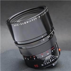 	Leica アポズミクロン M90mm F2.0 ASPH ブラックペイント	