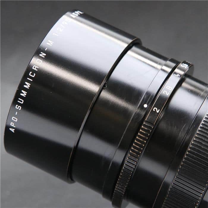 中古)Leica (ライカ) アポズミクロン M90mm F2.0 ASPH ブラック
