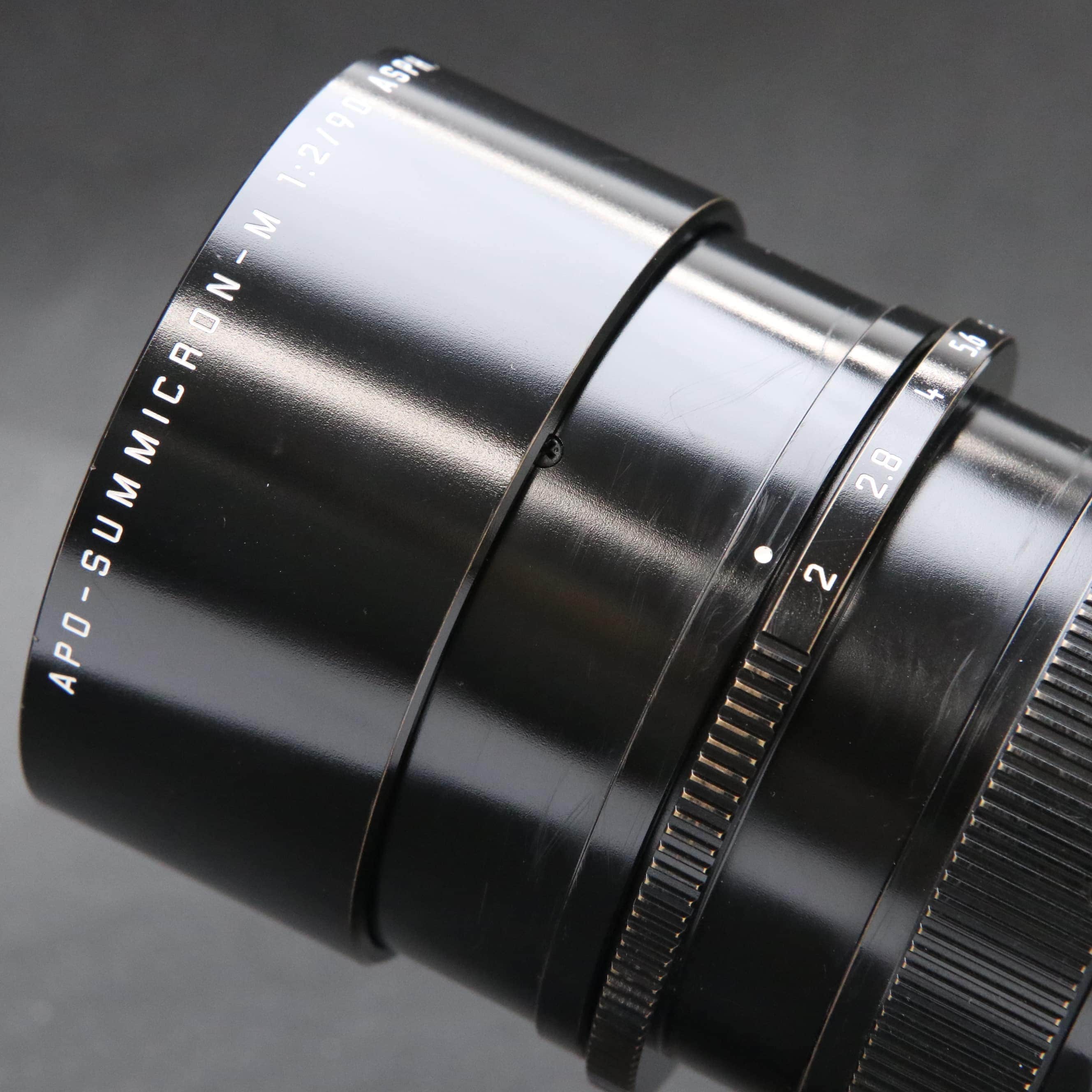 中古)Leica (ライカ) アポズミクロン M90mm F2.0 ASPH ブラック