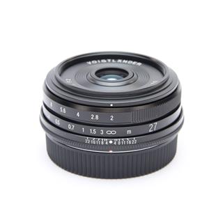 新品)Voigtlander (フォクトレンダー) ULTRON 27mm F2 X-mount（フジ