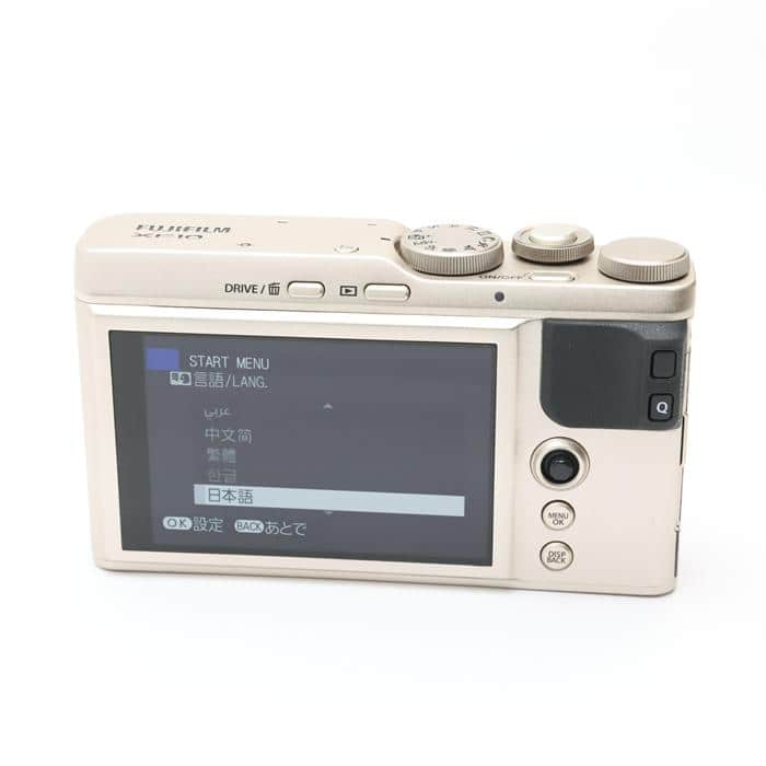 中古)FUJIFILM (フジフイルム) XF10 シャンパンゴールド（商品ID