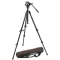 Manfrotto (マンフロット) ビデオキット シングル3段 MDEVEマグファイバー MVH500AH 755CX3