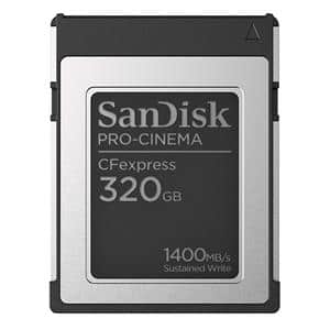 SanDisk (サンディスク) PRO-CINEMA CFexpressカード TypeB 320GB SDCFEC-320G-JN4NN メイン