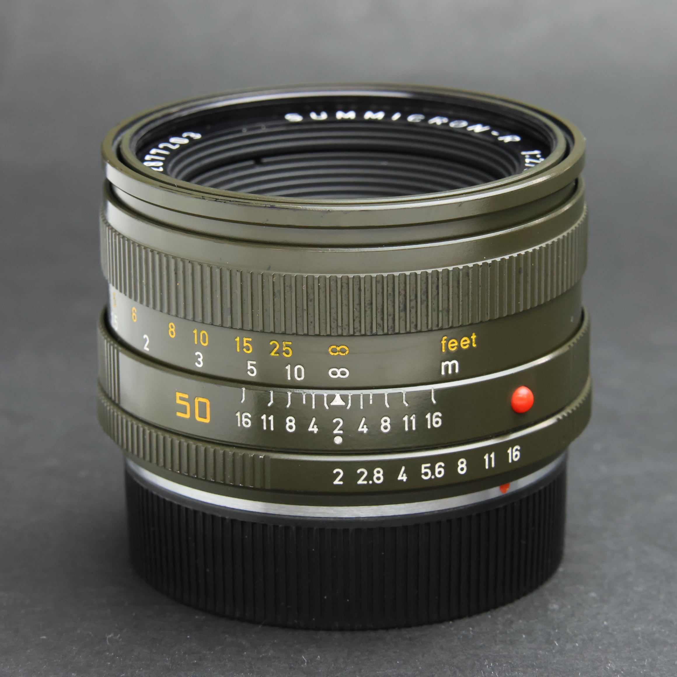 中古)Leica (ライカ) ズミクロン R50mm F2 フード組込 サファリ（商品