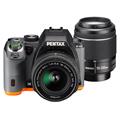 PENTAX (ペンタックス) K-S2 ダブルズームキット ブラック×オレンジ