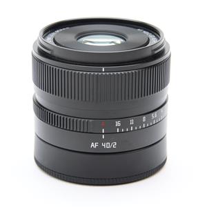 新品)銘匠光学 (めいしょうこうがく) TTArtisan AF 40mm F2（ソニーE用