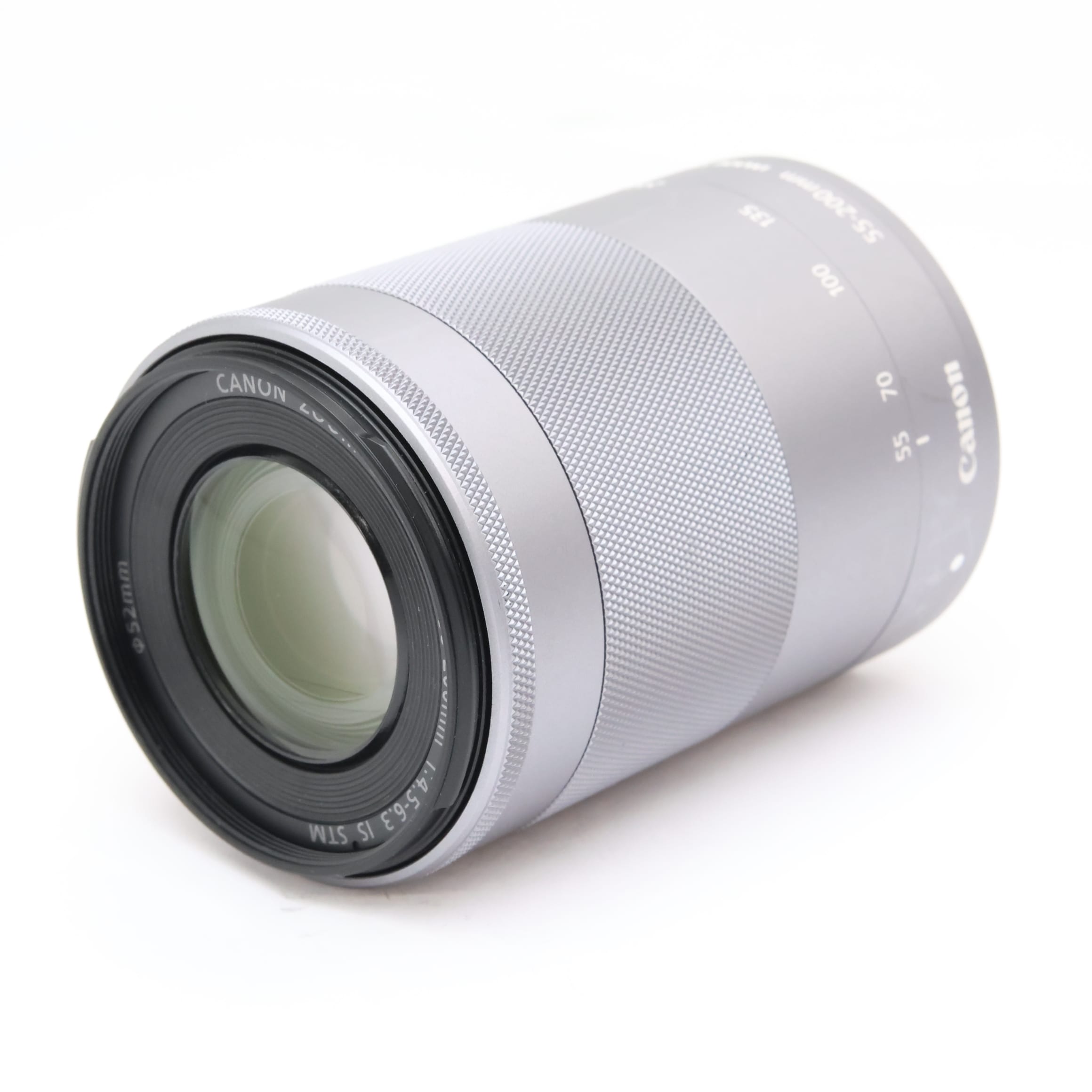 中古)Canon (キヤノン) EF-M55-200mm F4.5-6.3 IS STM シルバー（商品