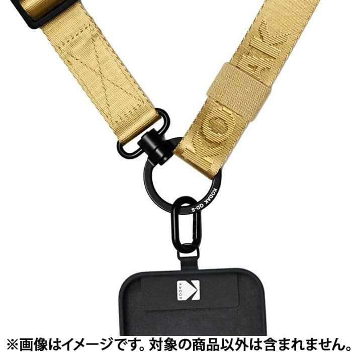 新品)Kodak (コダック) マルチカメラストラップ RK0403 カーキ（商品ID