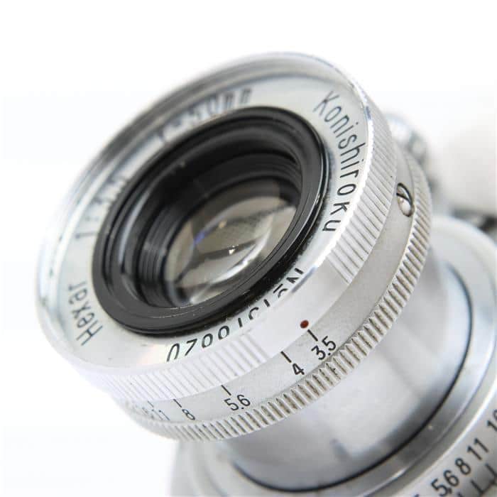中古)Konica (コニカ) Konishiroku HEXAR 50mm F3.5 沈胴（ライカL39用