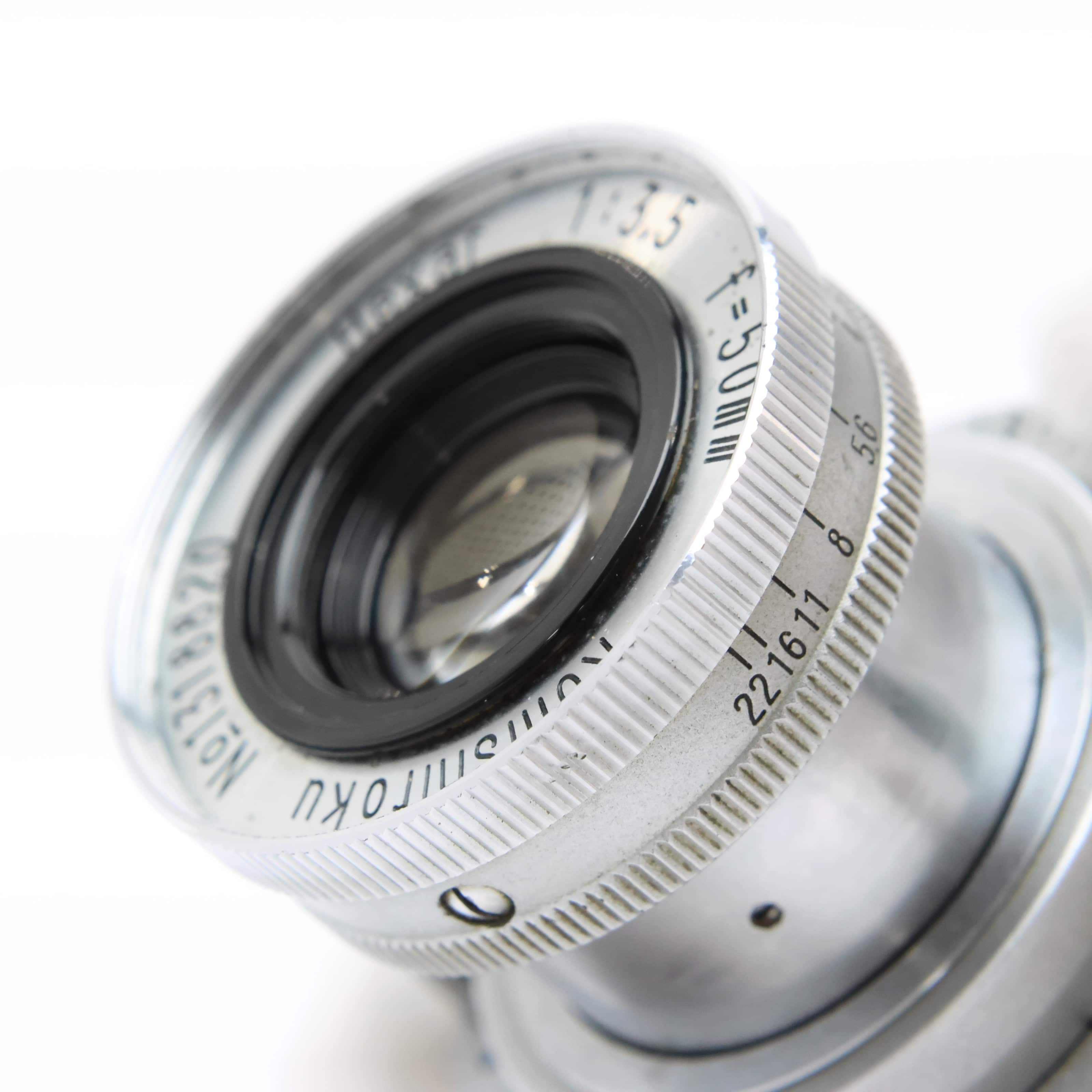 中古)Konica (コニカ) Konishiroku HEXAR (L) 50mm F3.5 (沈胴)（商品