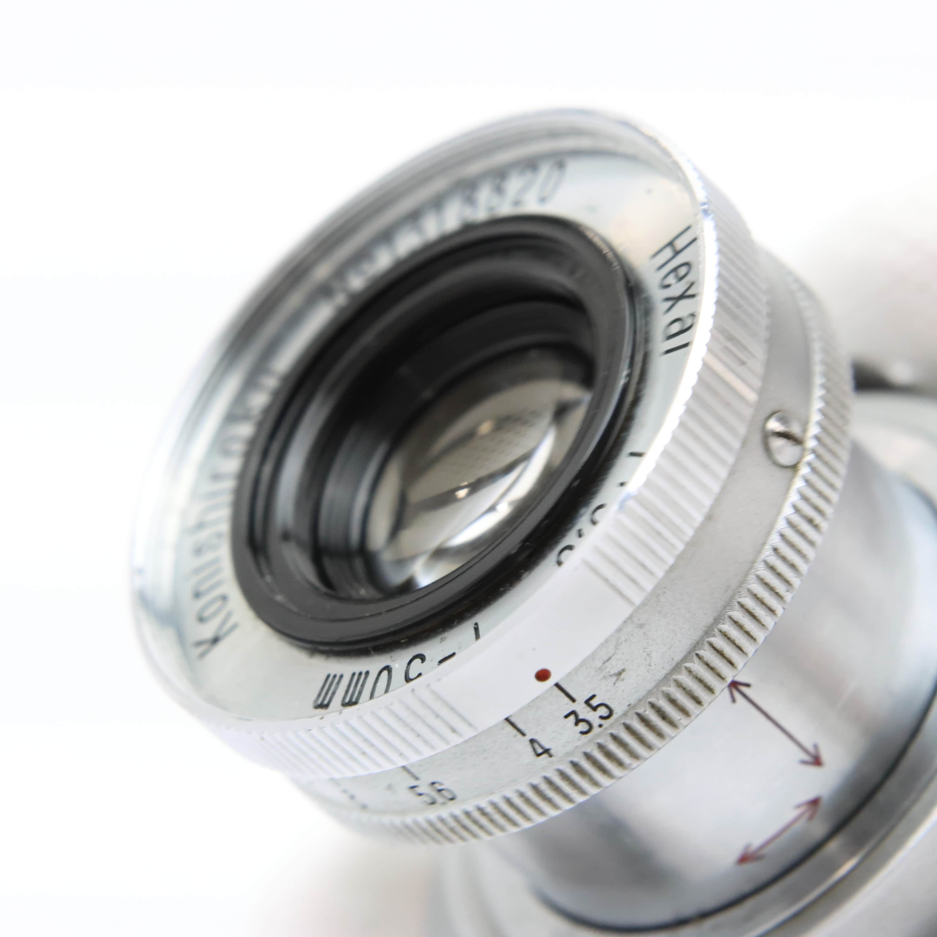 中古)Konica (コニカ) Konishiroku HEXAR (L) 50mm F3.5 (沈胴)（商品