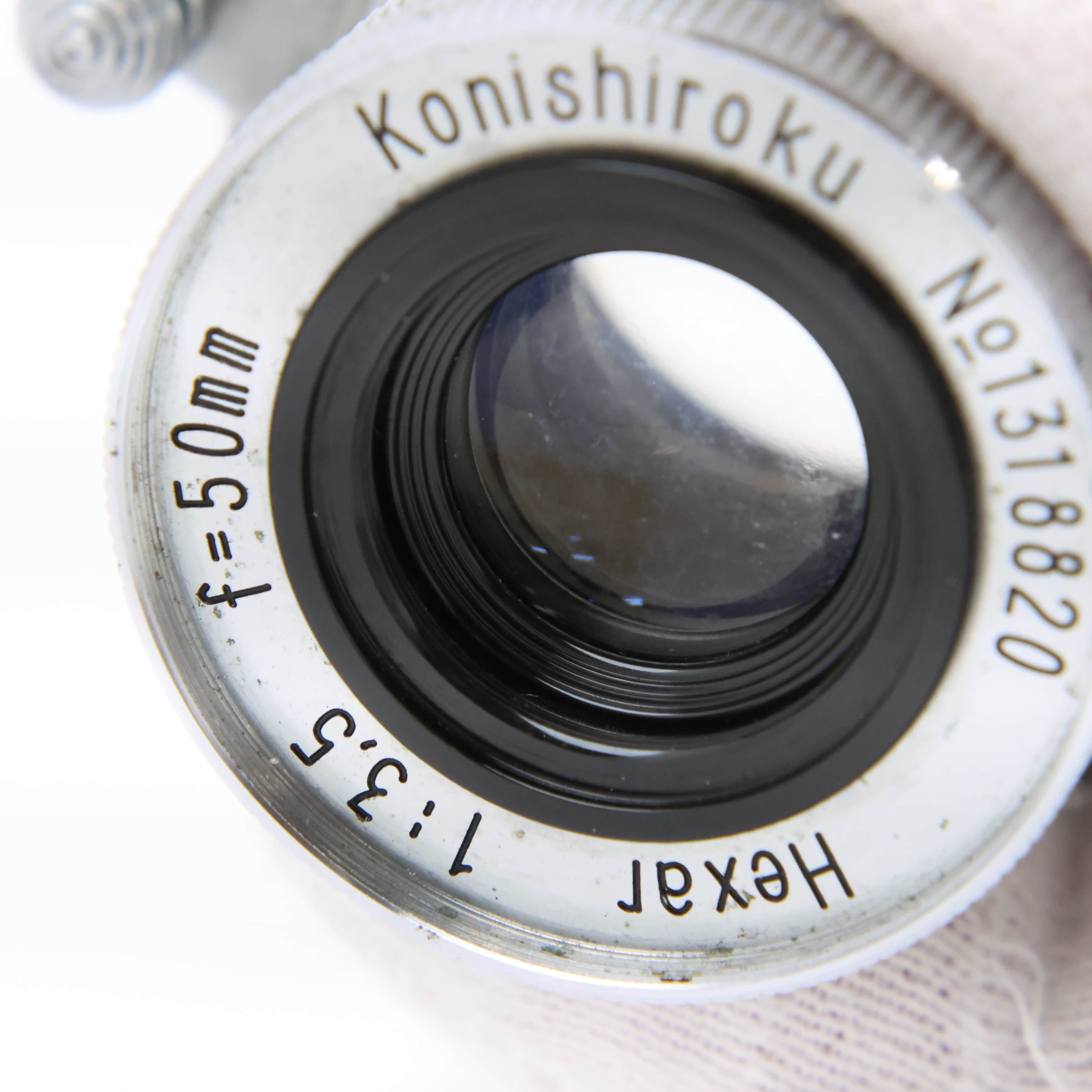 中古)Konica (コニカ) Konishiroku HEXAR (L) 50mm F3.5 (沈胴)（商品